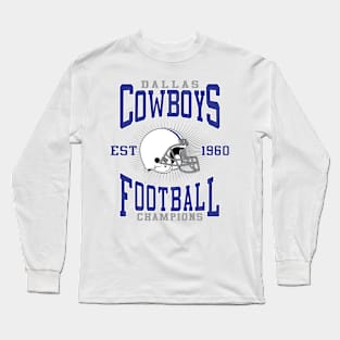 Dallas Cowboys Football Champions Long Sleeve T-Shirt